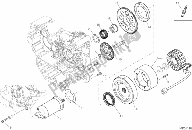 Wszystkie części do Rozruch Elektryczny I Zap? On Ducati Scrambler 1100 Special USA 2018
